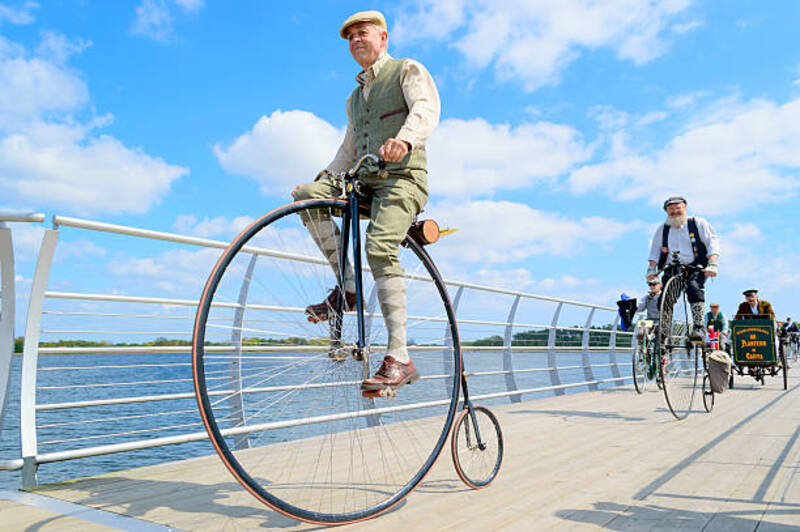 fun facts about the penny farthing