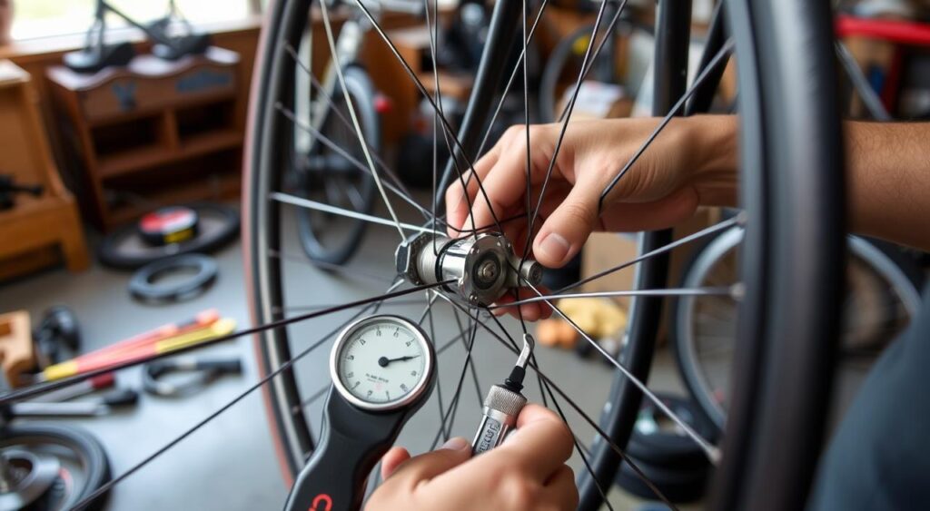 diagnosing spoke tension problems