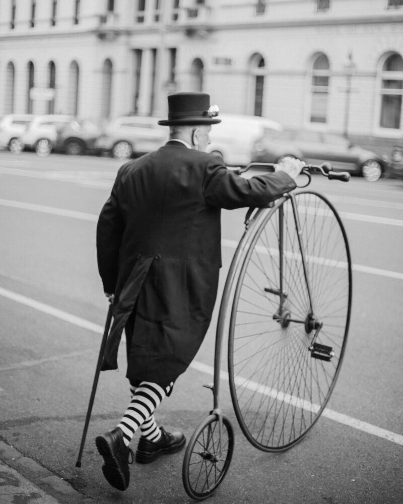 penny farthing design