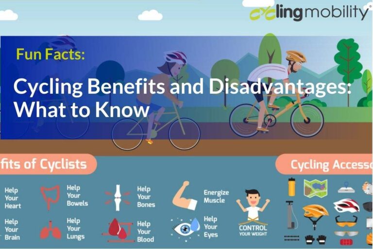 Cycling Benefits and Disadvantages: What to Know inforgraphic