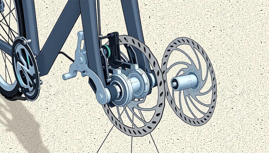 how bicycle brakes work