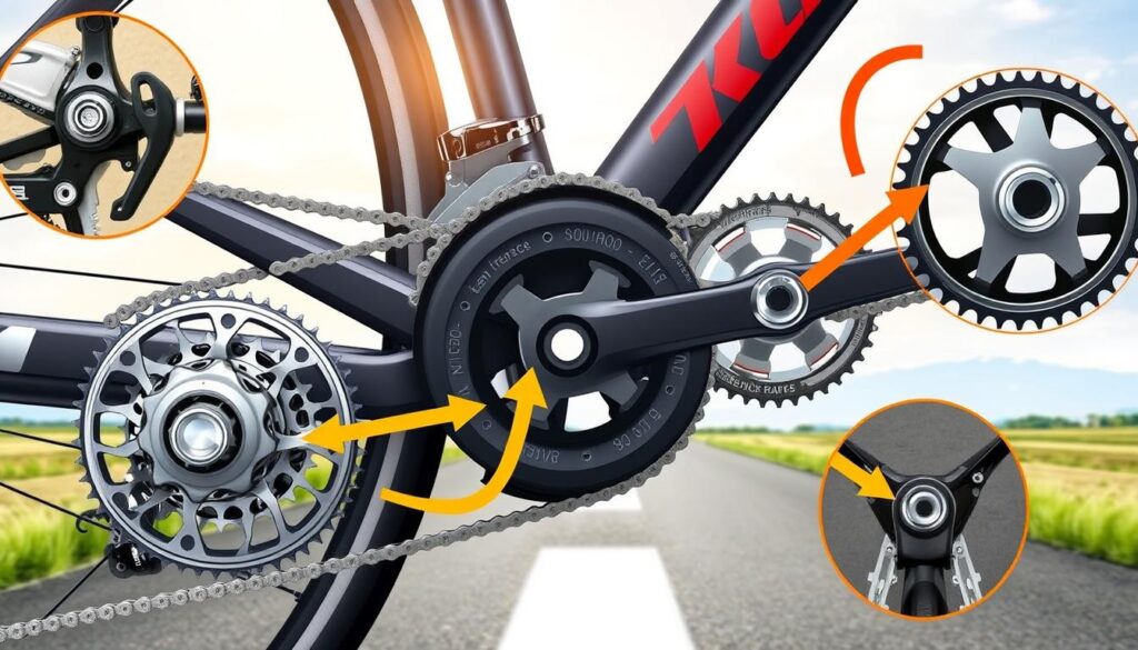 how bicycle gears work