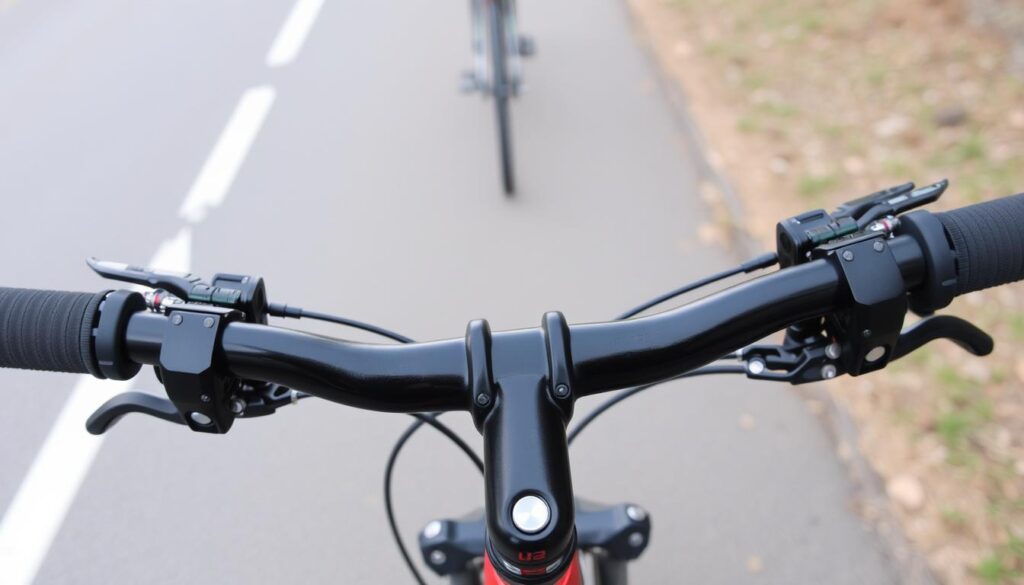 how bicycle handlebars work