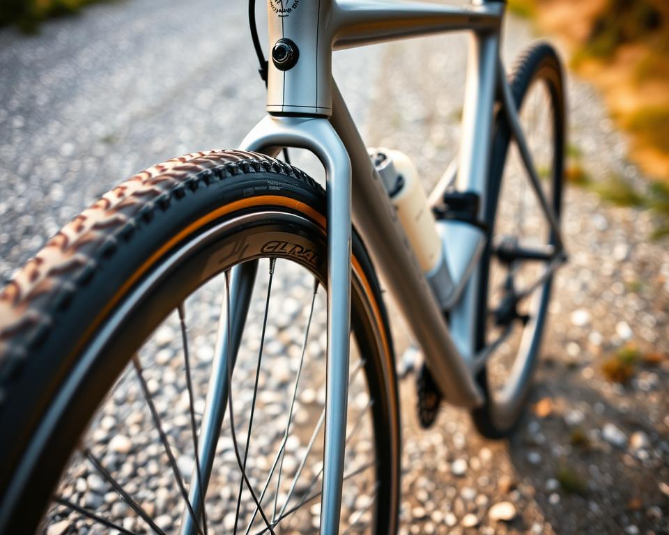 gravel tires on road bike