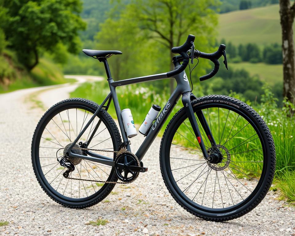 gravel tires on road bike